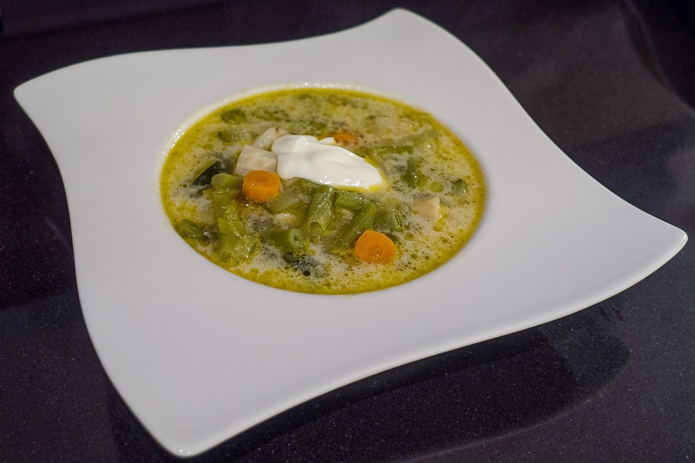 Schnibbelsches Bibbelsches Bohnesupp