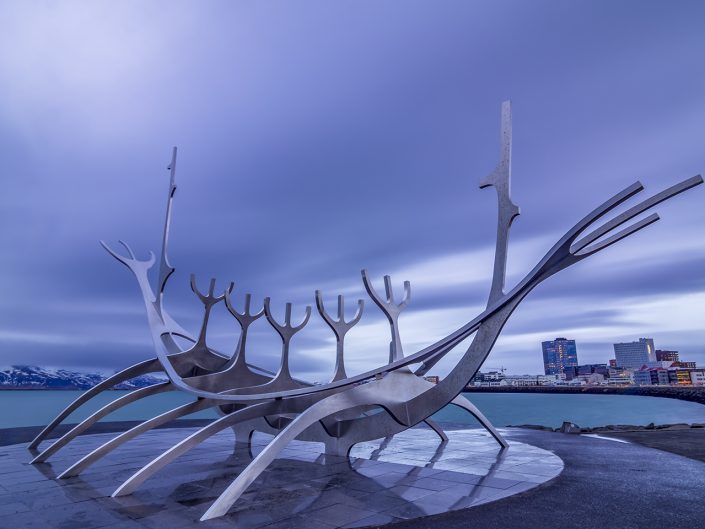 Viking Ship Monument, Reykjavík, Iceland