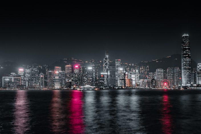 Skyline Hong Kong Island, Hong Kong, P.R.C.