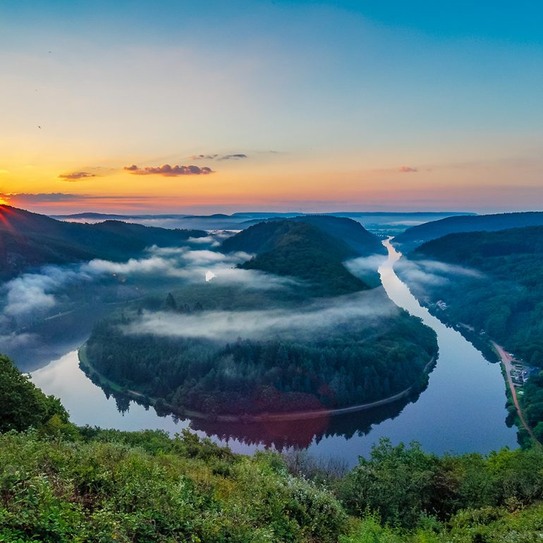 Sunrise @ Saarschleife