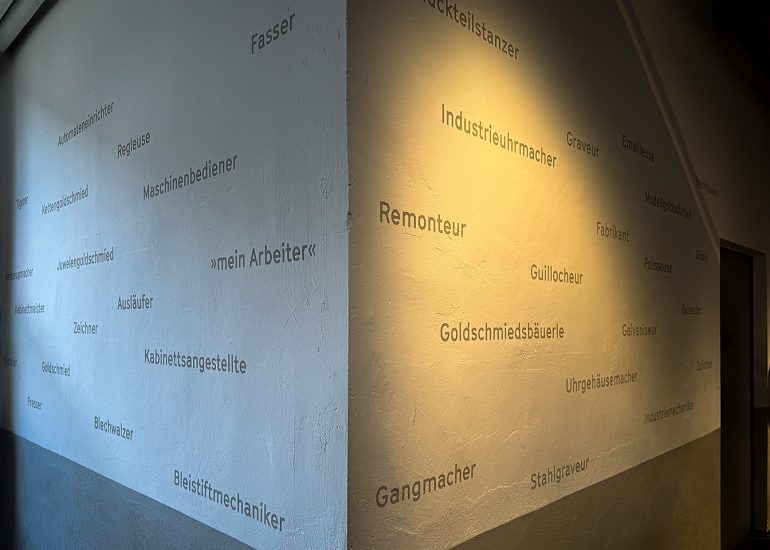 Specialized jewelry professions