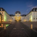 Saarbrücker Schloss mit Brunnen